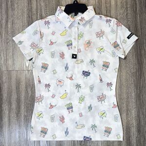 Bad Birdie WM PHOENIX OPEN Golf Polo Shirt Womens Small PGA Phoenix Open